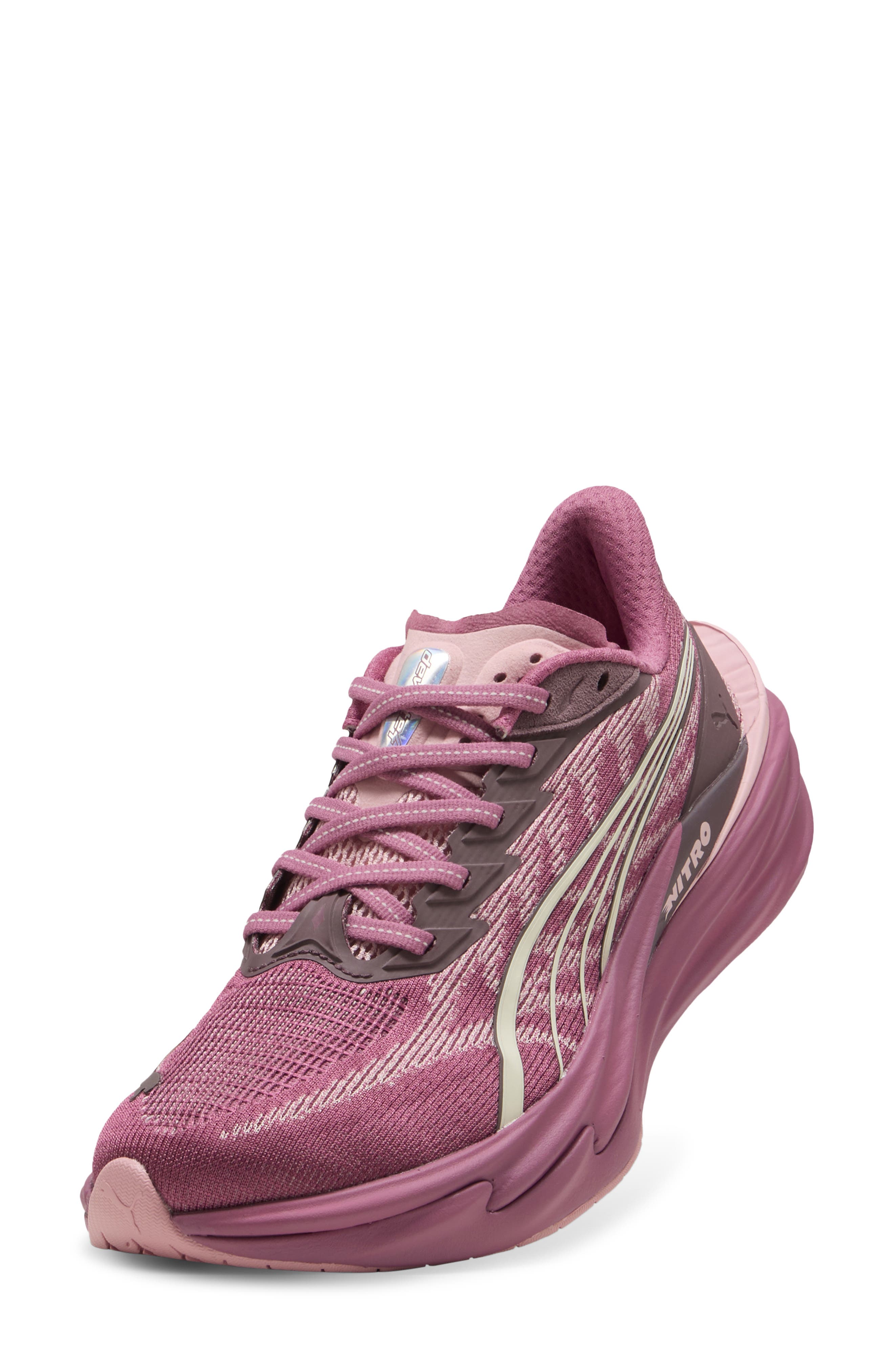 Deviate Nitro 4 Running Shoe, Alternate, color, DUSTY ORCHID/ ROSY OUTLOOK