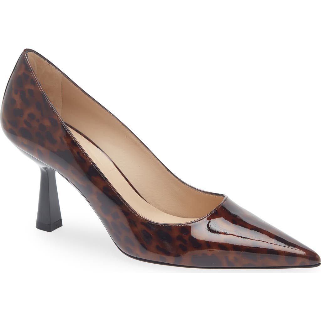 Stuart Weitzman Stuart Super Sculpt Pointed Toe Pump (nordstrom Exclusive) In Dark Brown