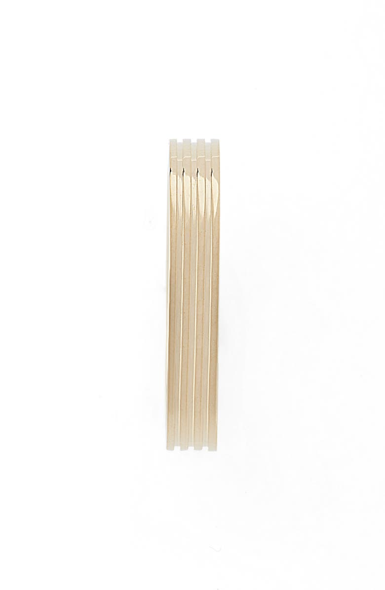 Bony Levy Men's Stripe 14K Gold Ring, Alternate, color, 14K Yellow Gold