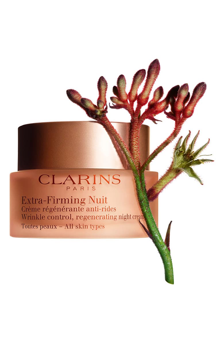 Clarins Extra-Firming Wrinkle Control Regenerating Night Cream for All Skin Types, Alternate, color, 