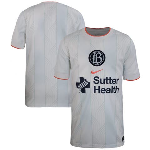 Men's Nike White Bay FC 2025 Secondary Stadium Replica Jersey