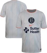 Nike Men's Nike White Bay FC 2025 Secondary Stadium Replica Jersey