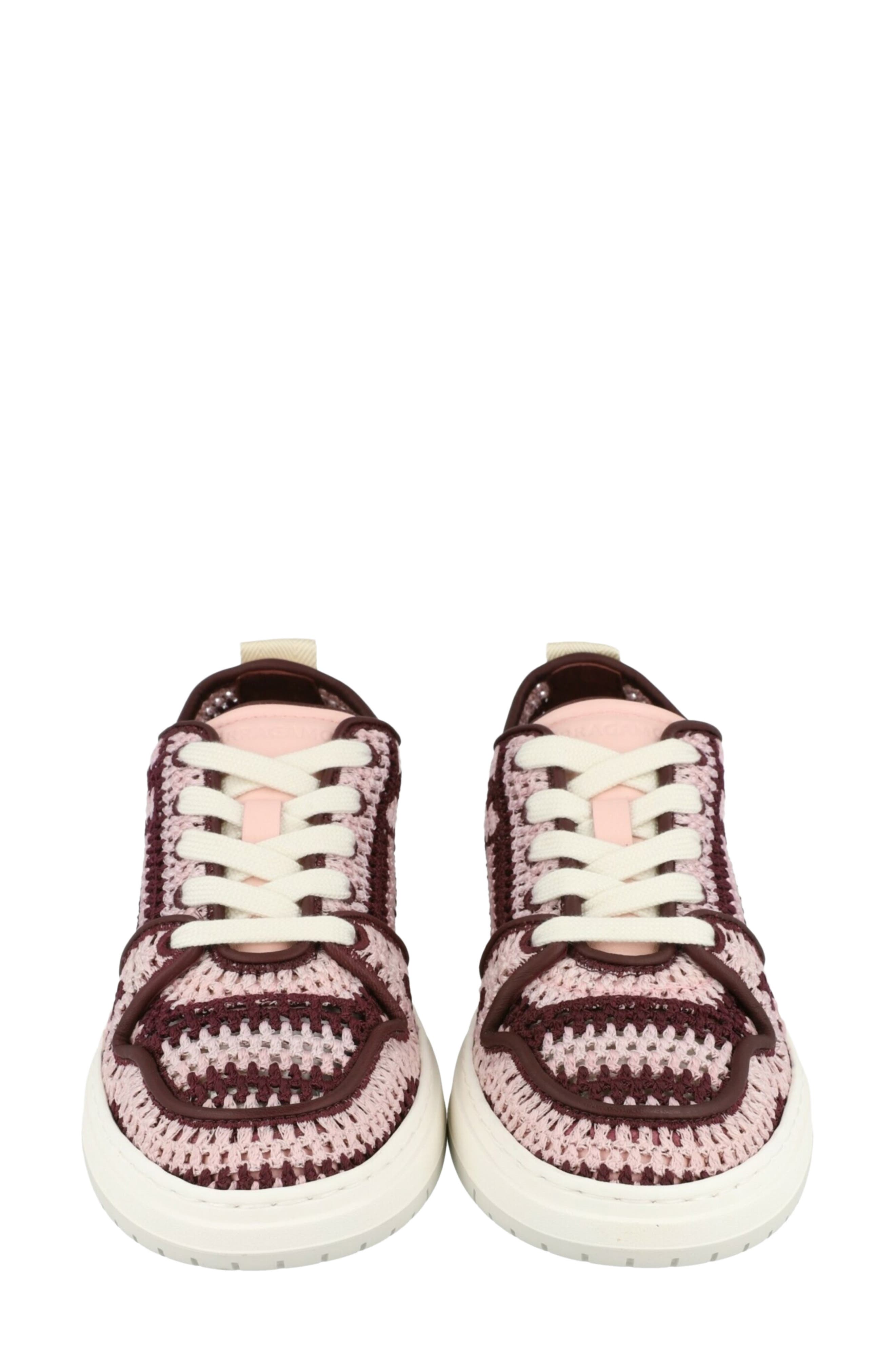 Dennis Crochet Sneaker, Alternate, color, LIGHT PINK
