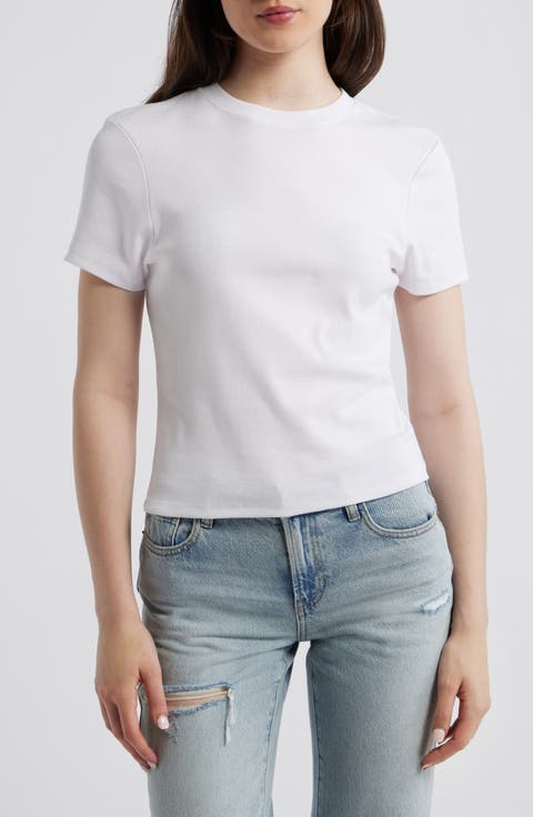 Classic Fitted Stretch Cotton T-Shirt