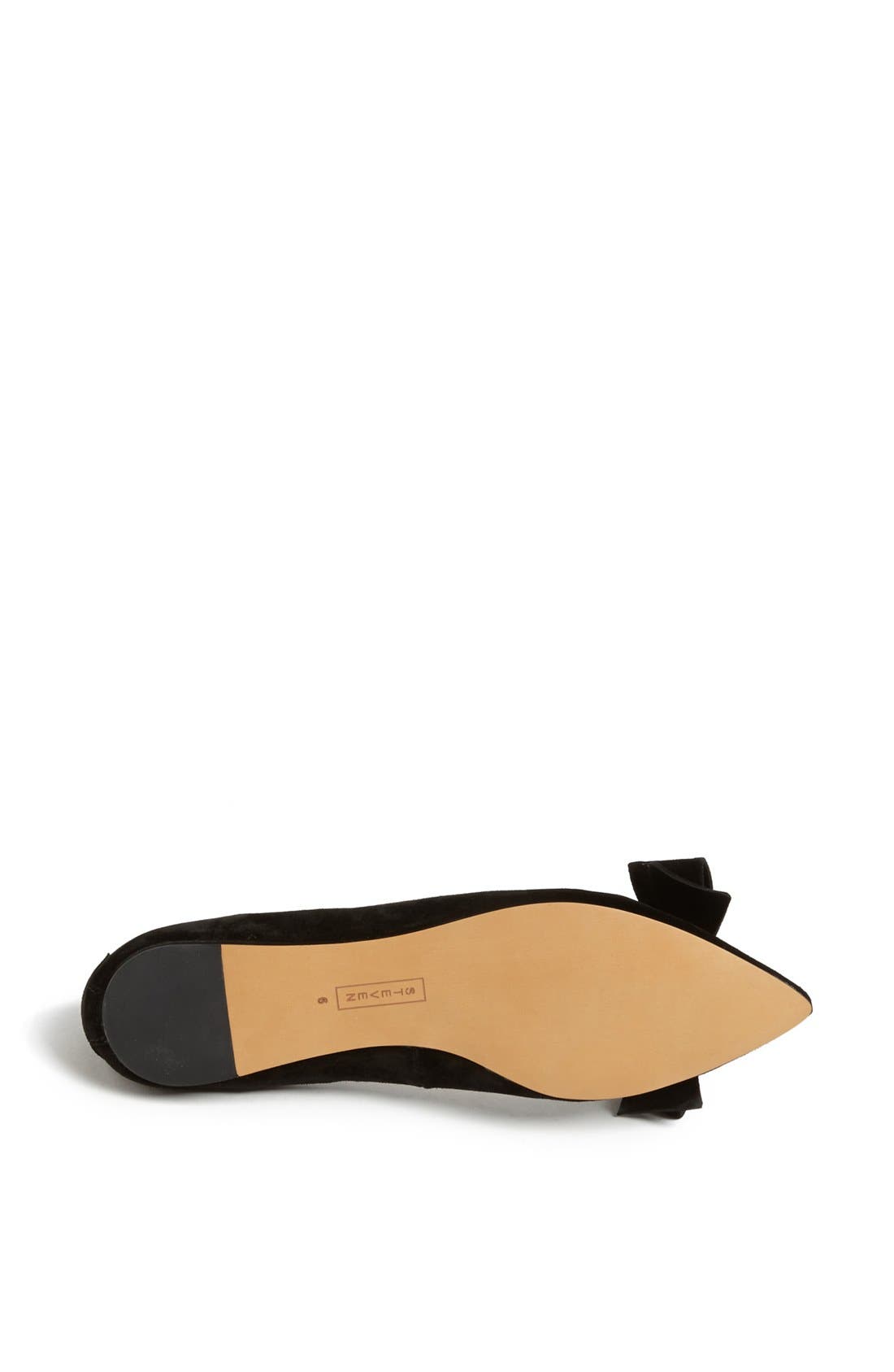 Steven by Steve Madden 'Envd' Flat, Alternate, color, BLACK SUEDE