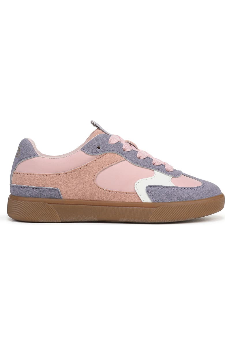 Blowfish Malibu Kids' Tastic Sneaker, Alternate, color, Pink / Iris Purple Faux Suede