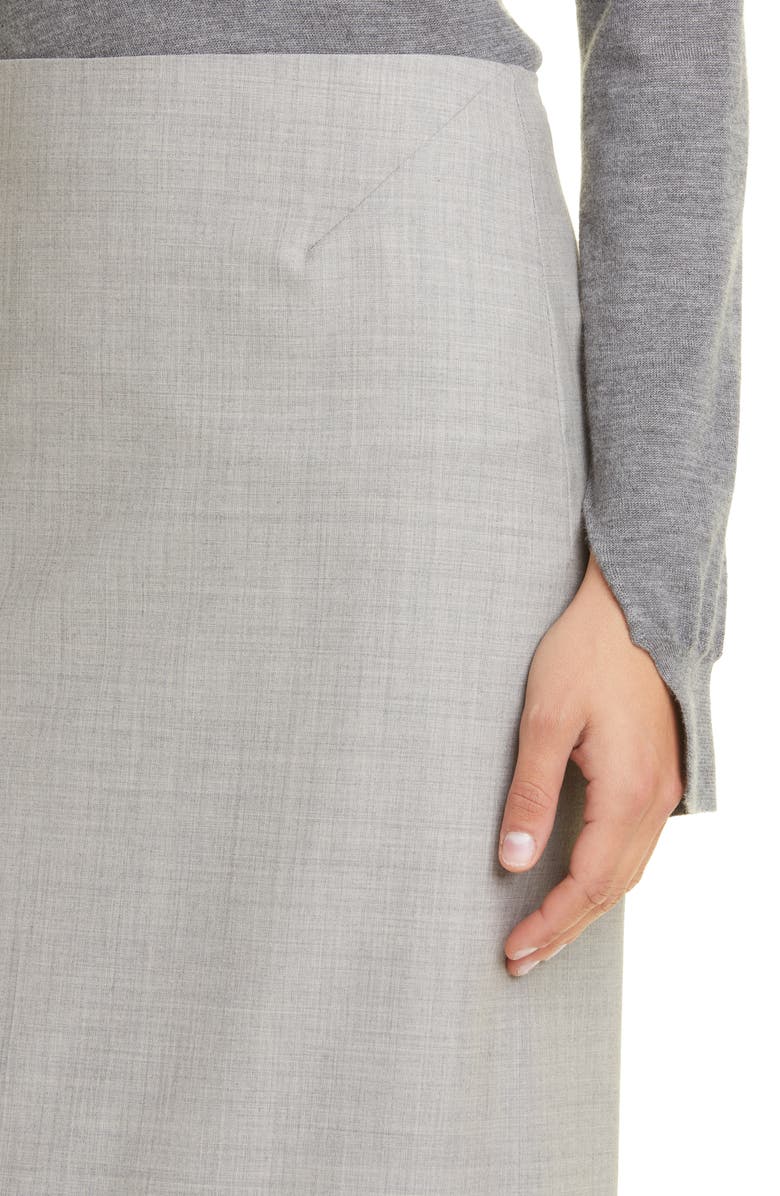 The Row Berth Merino Wool Maxi Skirt, Alternate, color, 
