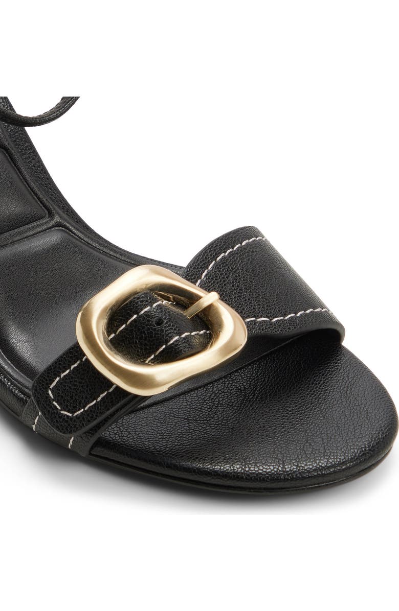 ALDO Emmarose Ankle Strap Sandal, Alternate, color, Black