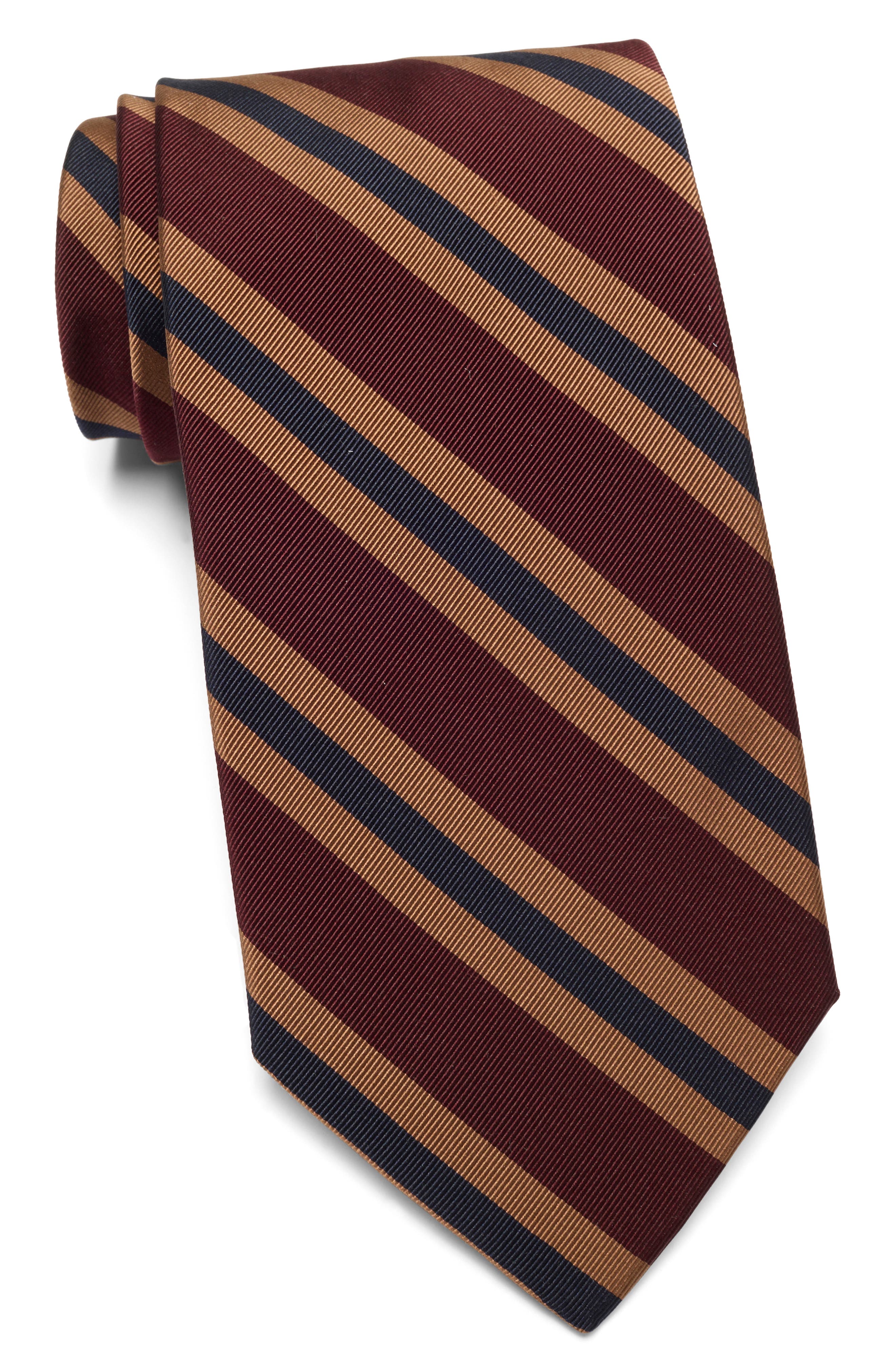 Brooks Brothers Diagonal Stripe Silk Tie (Men) | Nordstromrack