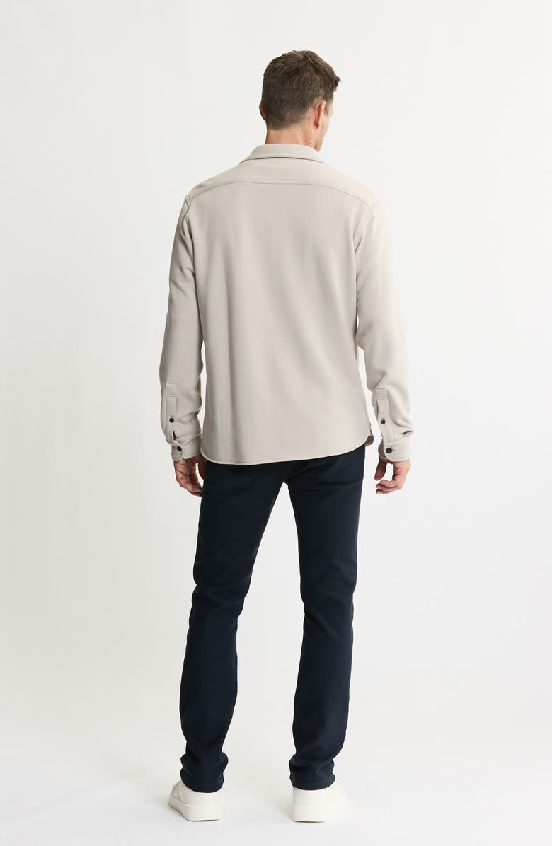 JACHS Knit Shirt Jacket, Alternate, color, Stone