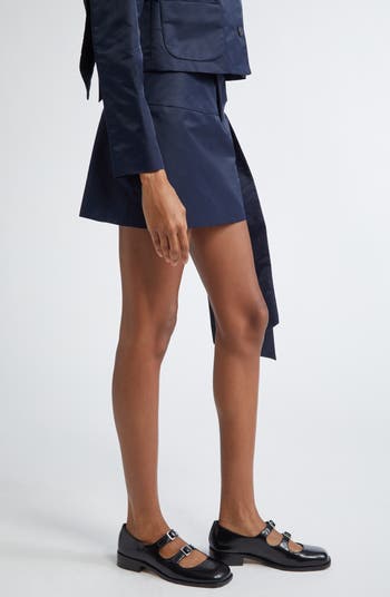 Skar Bow Sash Miniskirt