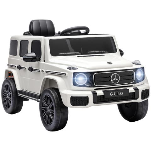 Kids Ride On Car, Licensed Mercedes-Benz G580 12V Electric Car for Kids with Parent Remote Control