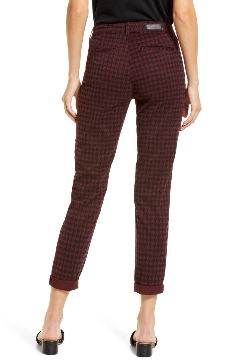 AG Caden Print Twill Trousers, Alternate, color, Highland Hdsth