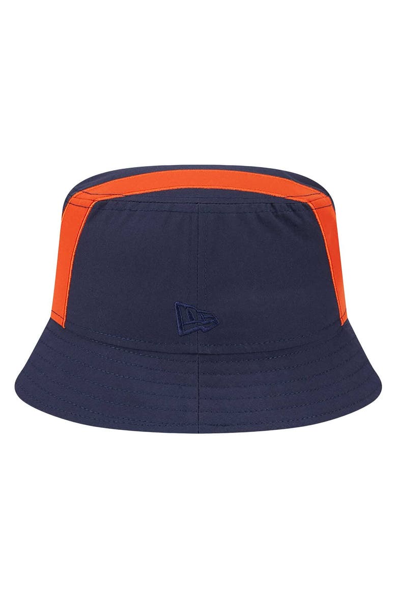Men's New Era Navy Chicago Bears Helmet Bucket Hat, Alternate, color, Navy