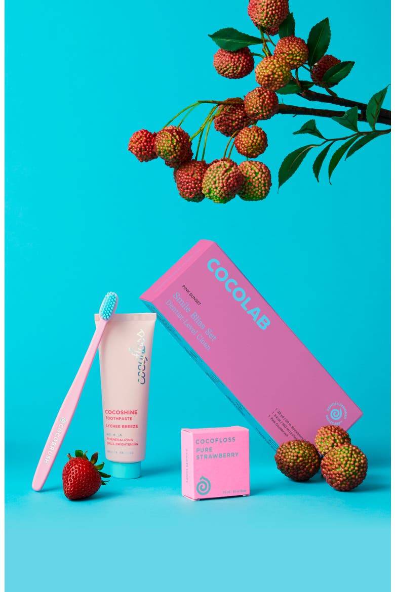Smile Bliss Set - Pink Sunset, Alternate, color, PINK SUNSET