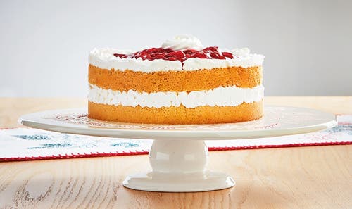 Tag Tis Season Christmas Wreath Cake Plate Red Ceramic Platter In White