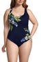  Deep Sea/Blue Floral Tropic