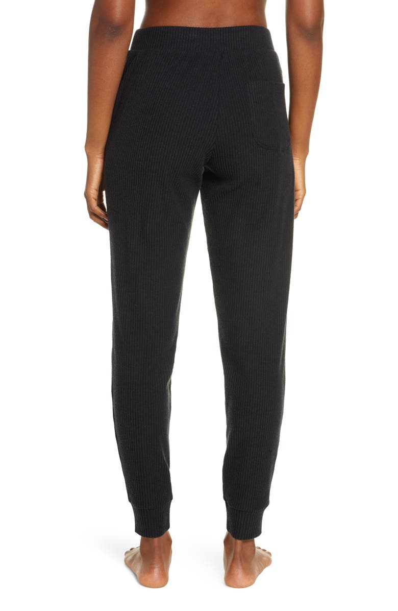 Alo Muse High Waist Rib Joggers, Alternate, color,