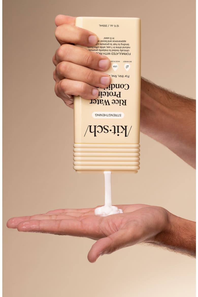 Strengthening Rice Water Protein Conditioner, Alternate, color, NO COLOR