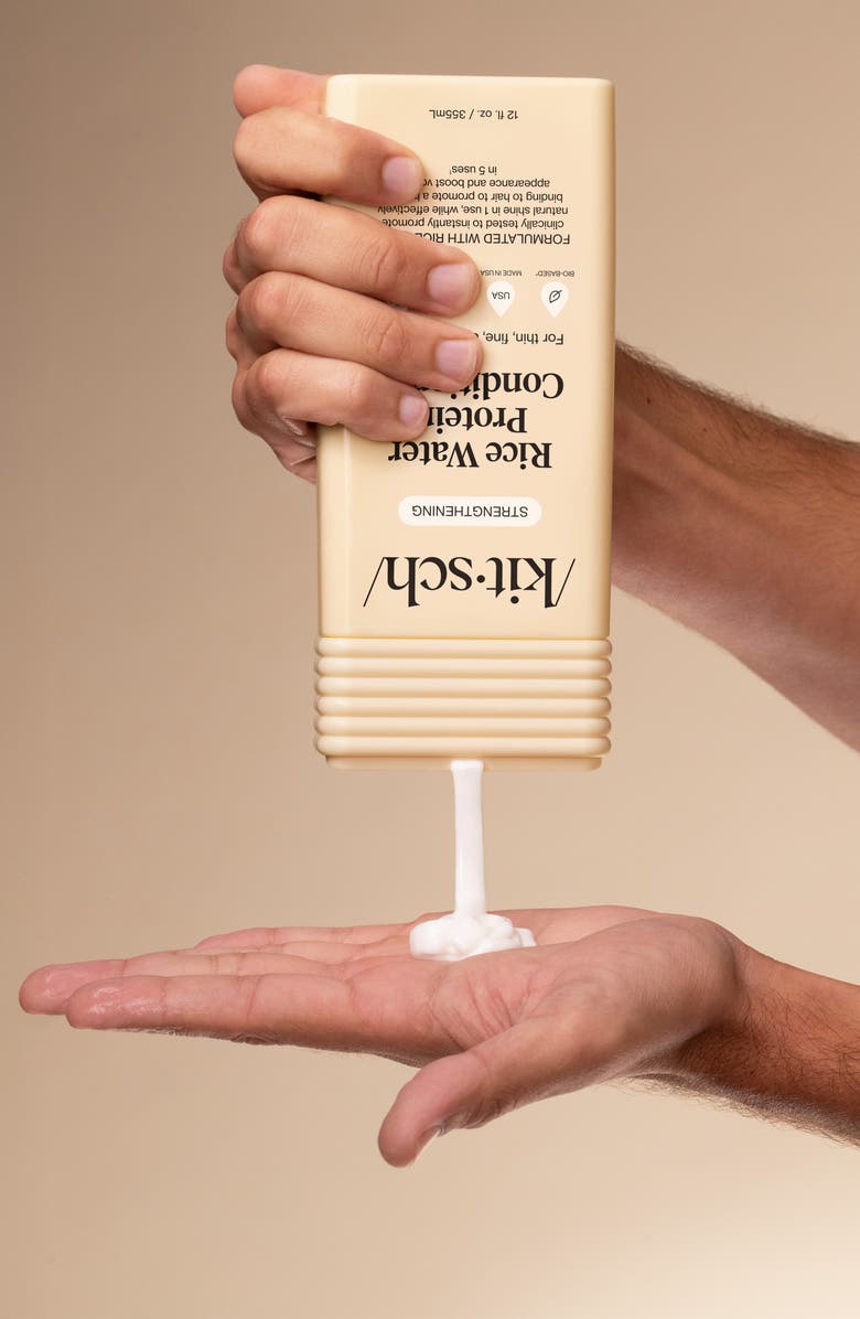 Kitsch Strengthening Rice Water Protein Conditioner, Alternate, color, 