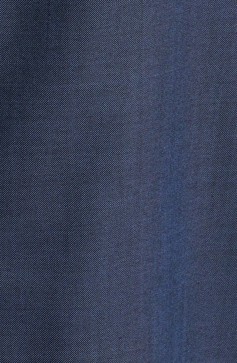 BOSS Velibea Virgin Wool Faux Wrap Midi Skirt, Alternate, color,