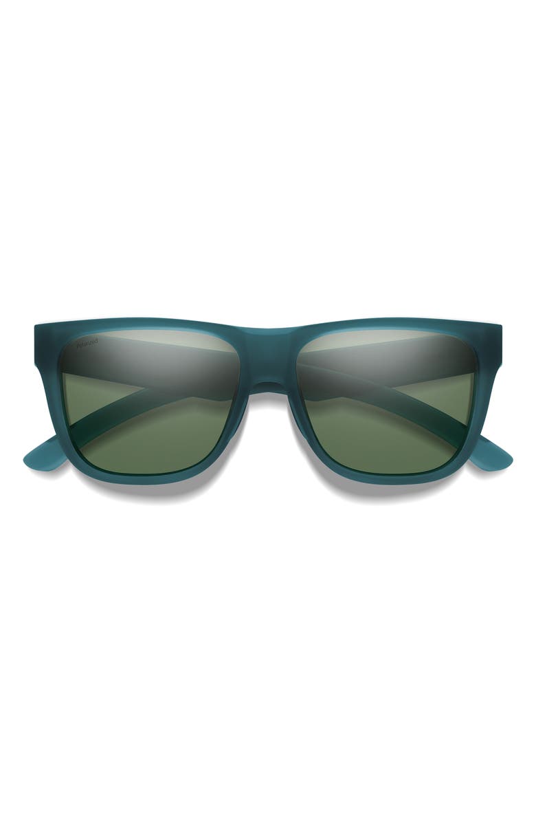 Smith Lowdown 2 Core 55mm Sunglasses, Main, color, Pacific Crystal / Gray Green