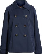 Michael Kors Short Double Breasted Raincoat