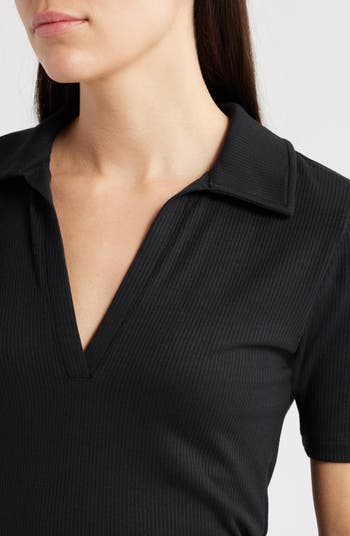 Drapey Rib Polo