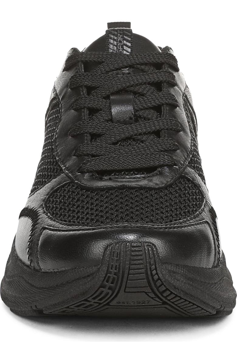 Naturalizer Zoie Sneaker, Alternate, color, Black / Black Bottom