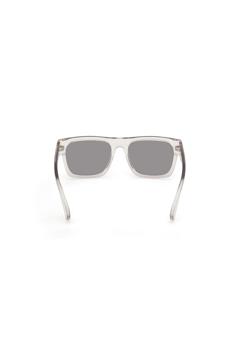 Flat Top Square Acetate Sunglasses, Alternate, color, Grey / Smoke Mirror