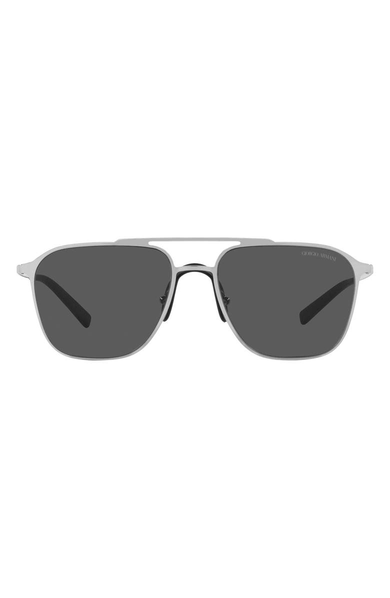 Giorgio Armani 58mm Square Sunglasses, Main, color, 