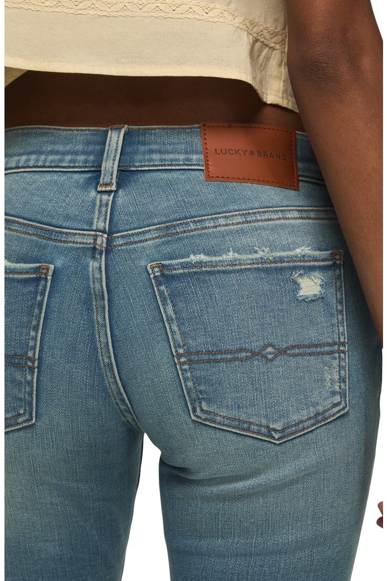 Sweet Mid Rise Bootcut Jeans, Alternate, color, CRISP WATERS WASH