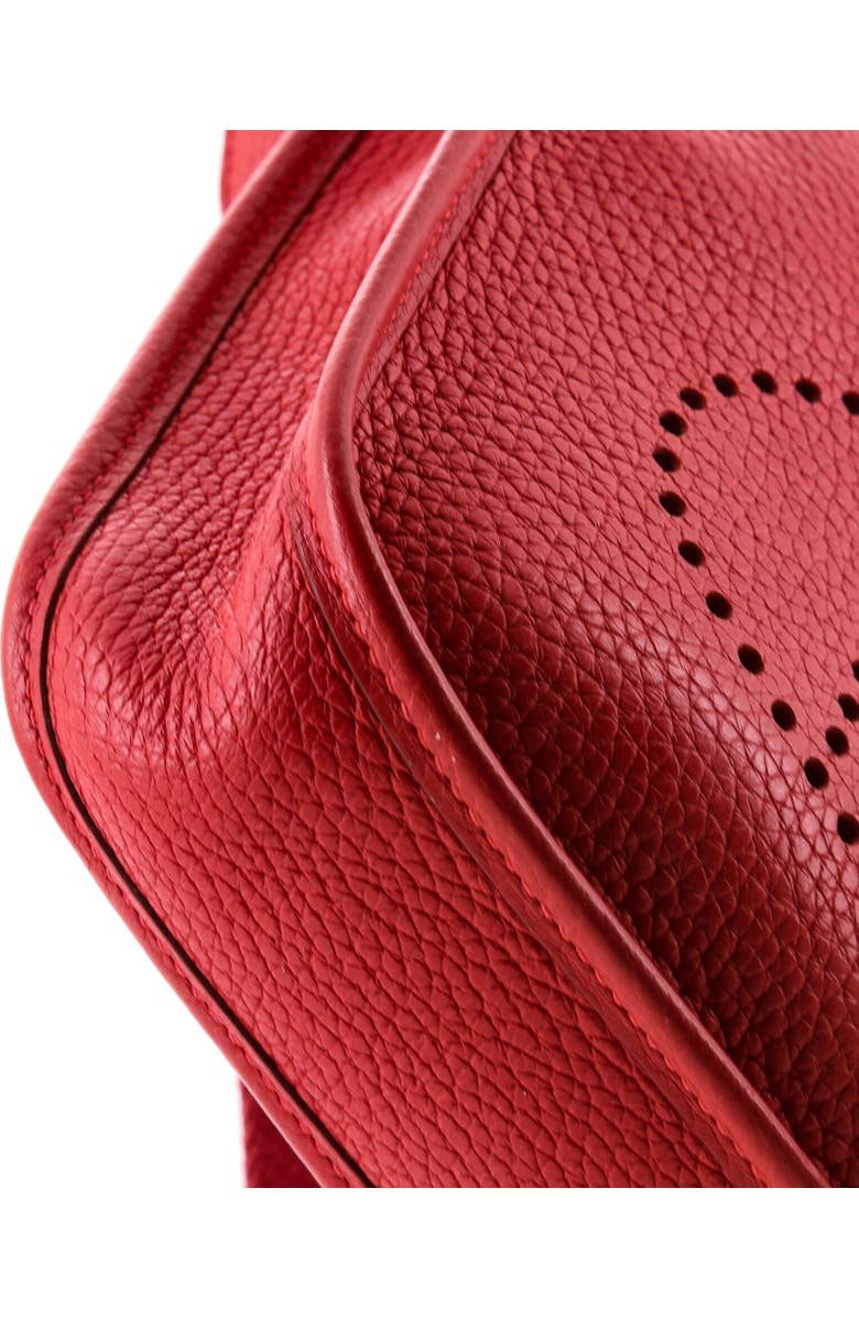 Pre-Owned Hermes Evelyne Bag Gen III Clemence TPM, Alternate, color, Rouge Vif