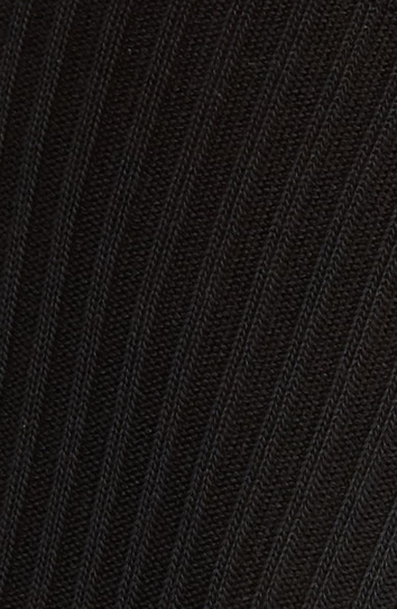 Nordstrom Slouch Dress Socks, Alternate, color, Black