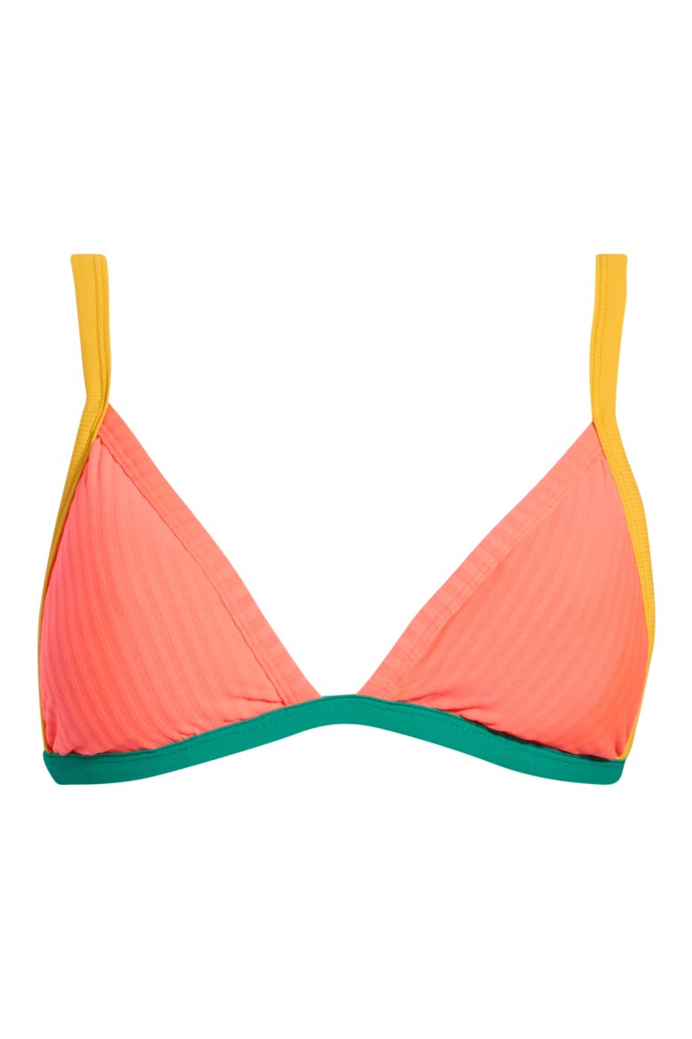 Rewind Bikini Top, Alternate, color, BRIGHT RED
