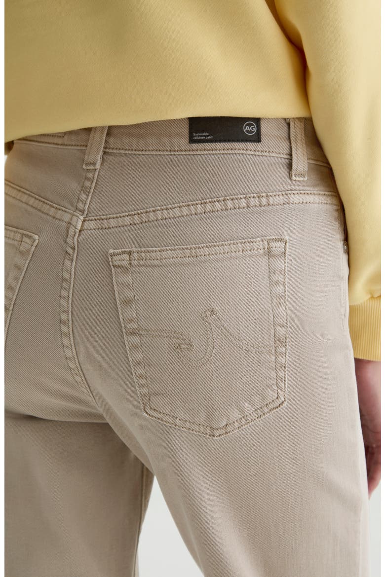 Brinley High Waist Straight Leg Jeans, Alternate, color, SULFUR LIGHT TAUPE