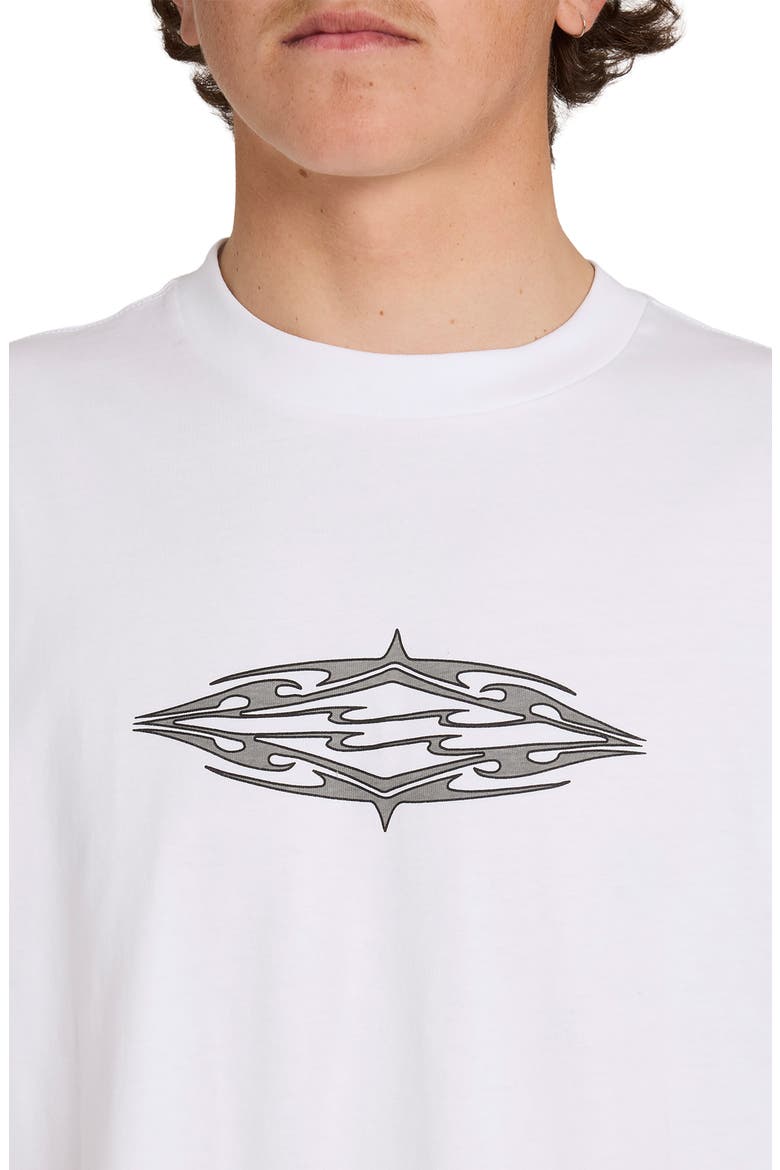 Diamond Logo Cotton Graphic T-Shirt, Alternate, color, WHITE