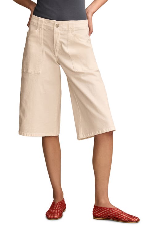 Stretch Cotton Culottes