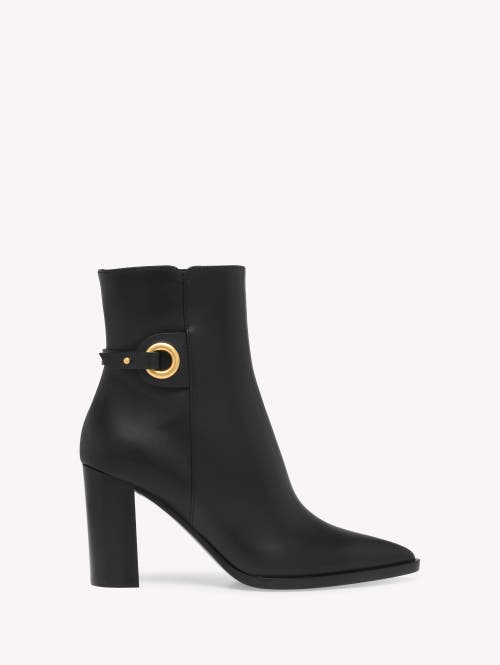 Gianvito Rossi Granada Buckle Boots In Black