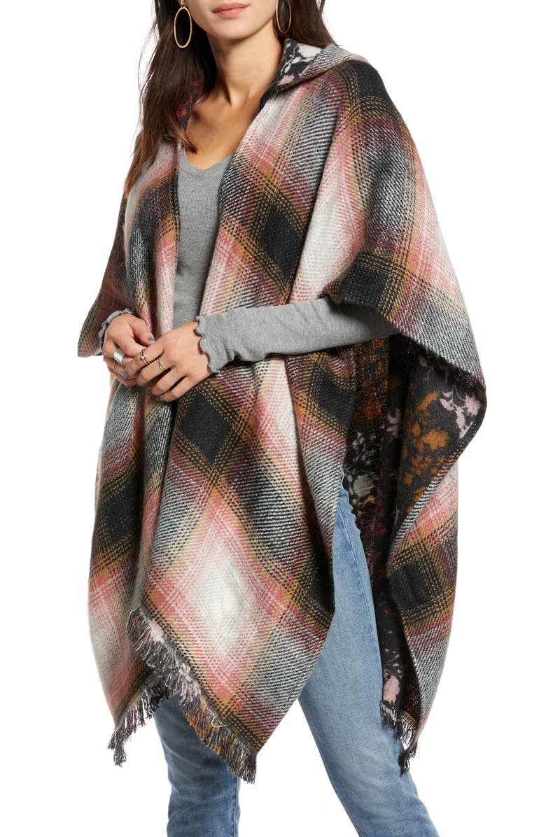 Treasure & Bond Reversible Ruana, Main, color, 