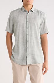 SOUL OF LONDON Short Sleeve Sport Shirt