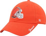 '47 Women's '47 Orange Cleveland Browns Miata Clean Up Primary Logo Adjustable Hat
