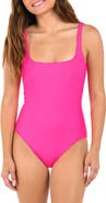 Citrus Solid One-Piece Swimsuit