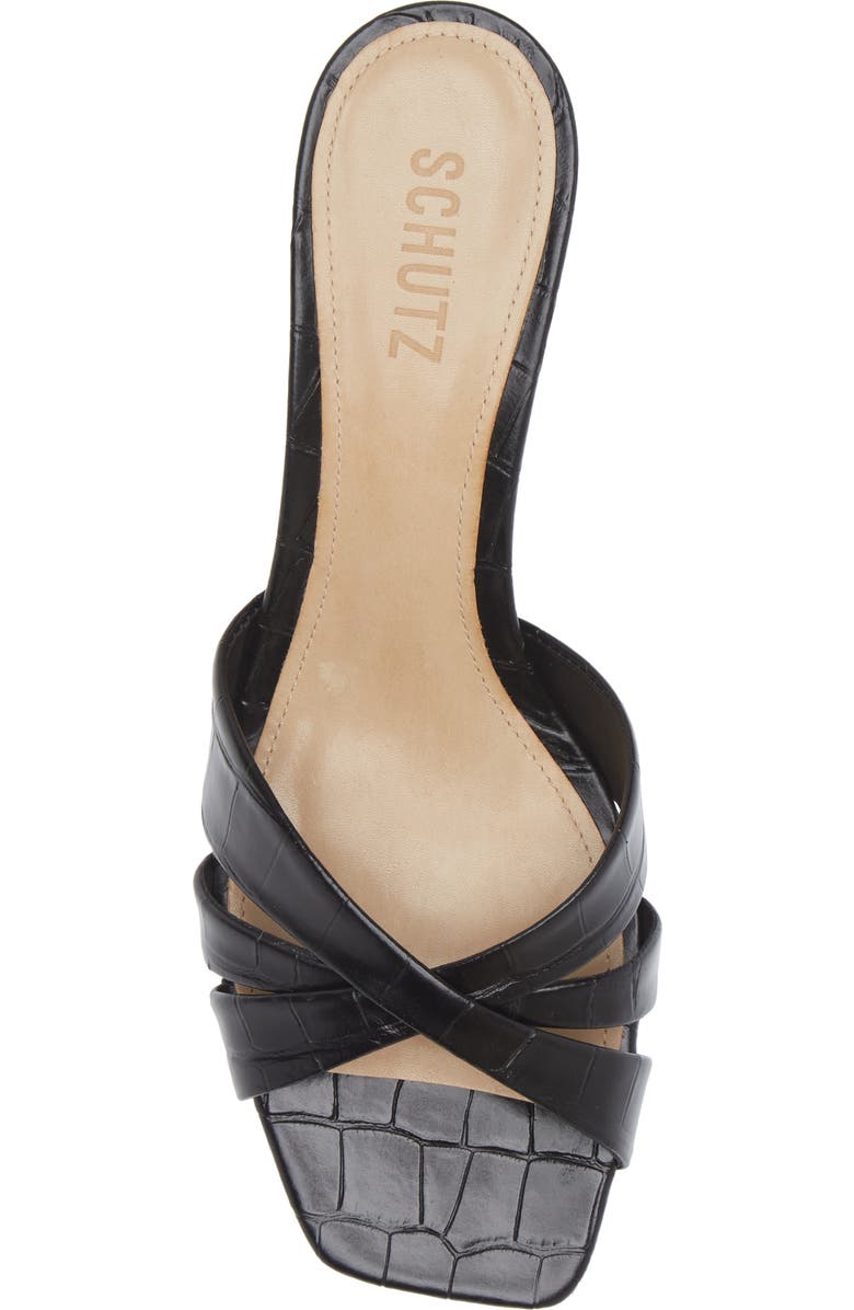 Schutz Keefa Kitten Heel Sandal, Alternate, color,