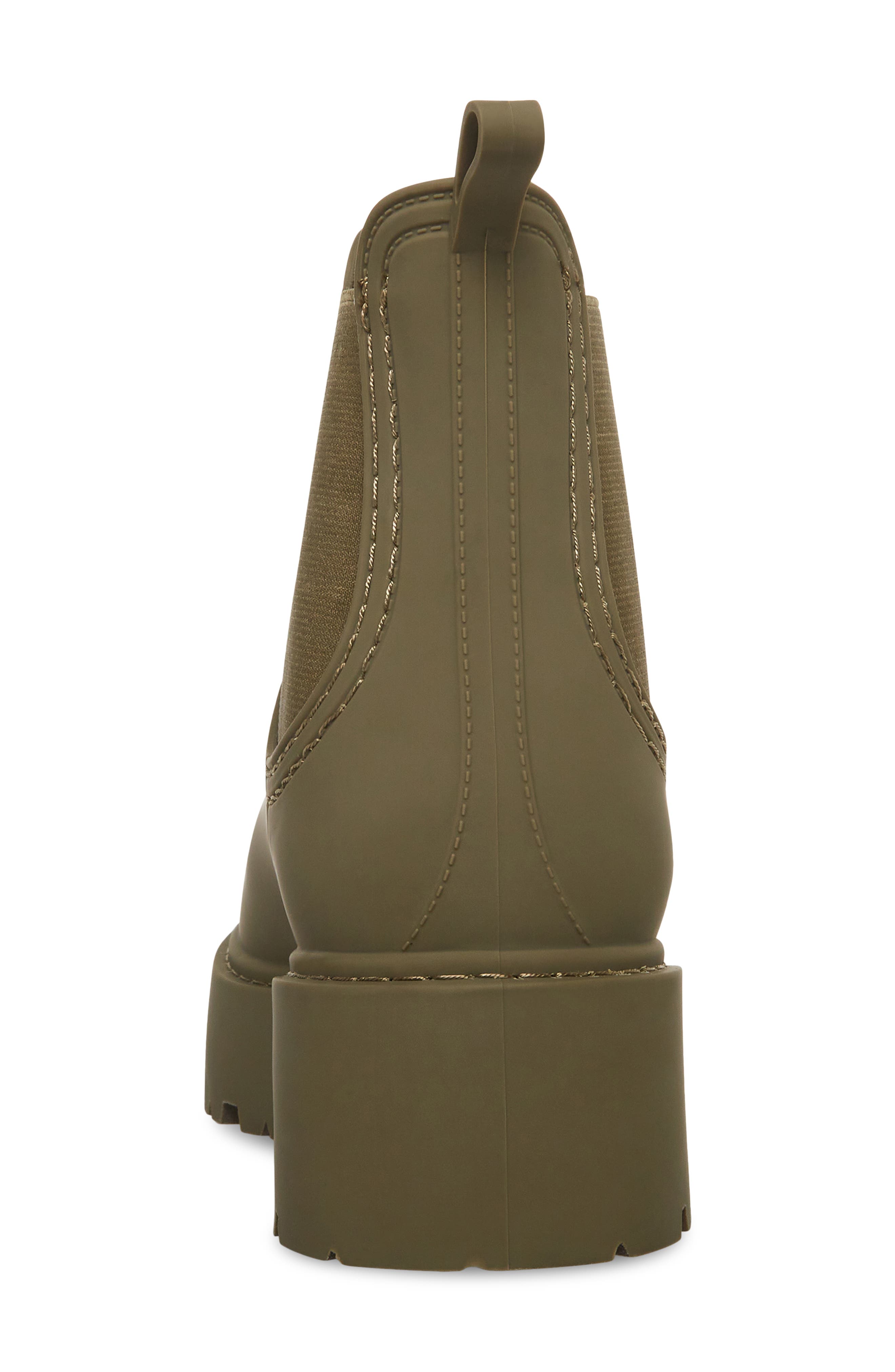 Sahara Lug Sole Chelsea Bootie, Alternate, color, OLIVE
