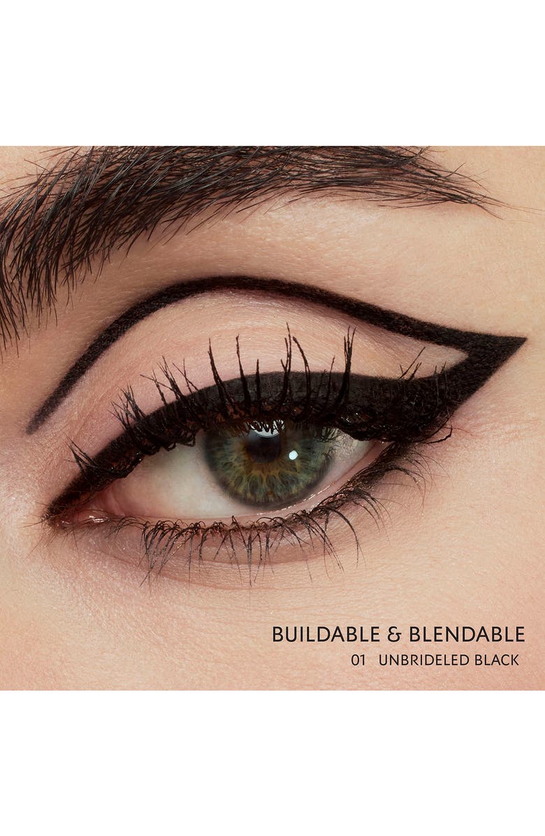 Yves Saint Laurent Lines Liberated 24HR Waterproof Eyeliner, Alternate, color, 01 Black