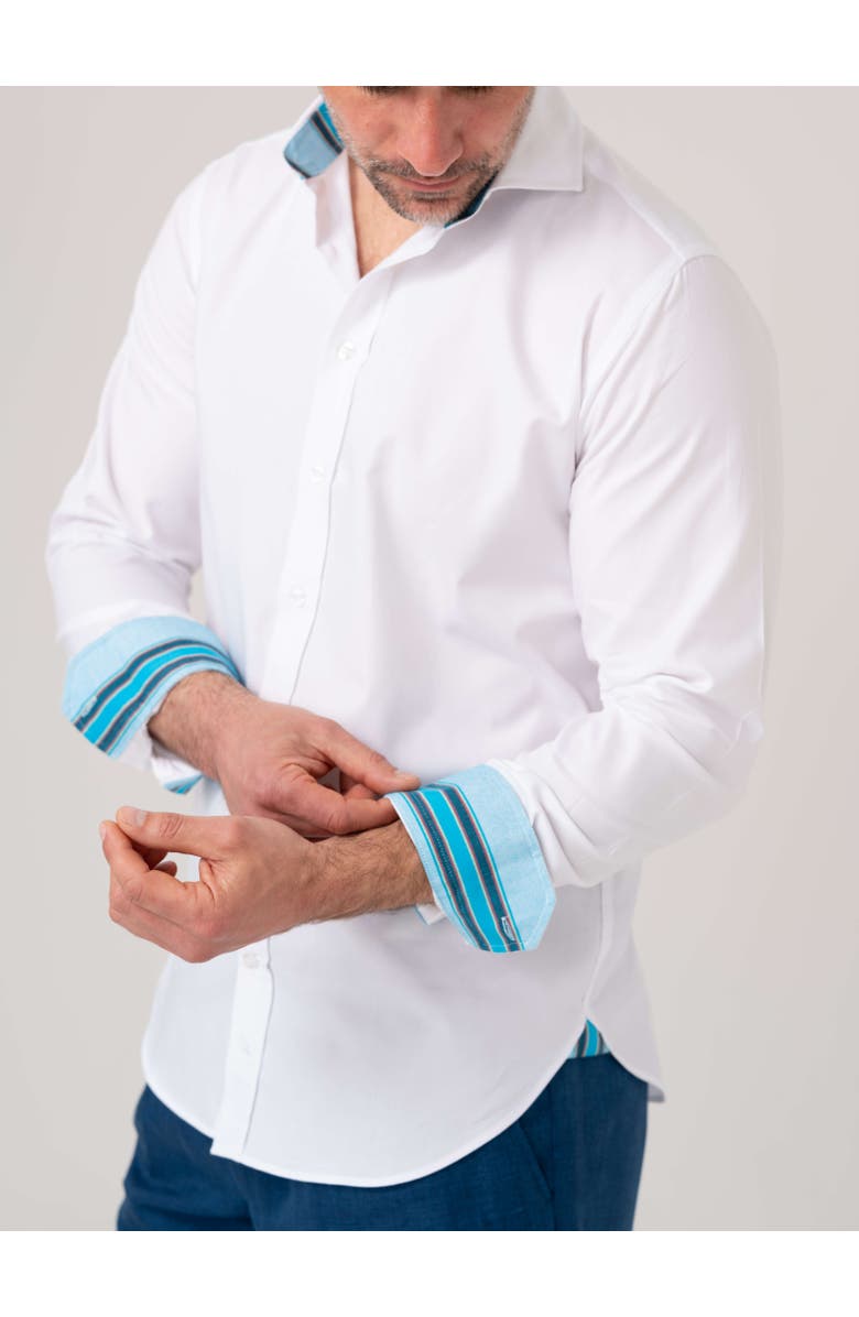 Koy Clothing Button up shirt, Alternate, color, White