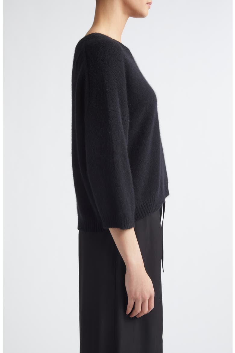 Azali Crewneck Sweater, Alternate, color, BLACK
