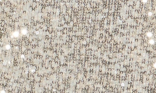 Love Token Cindy Sequin Bomber Jacket In Silver