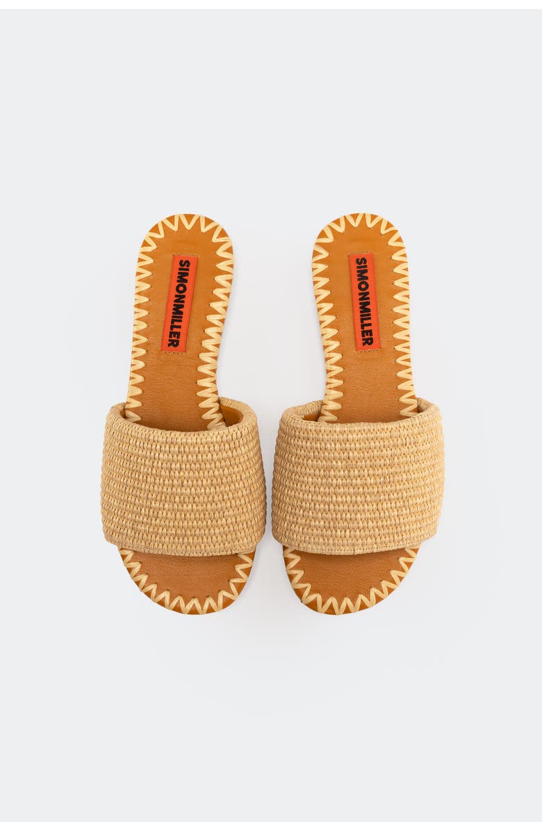 SIMONMILLER Raffia Salerno Sandal, Alternate, color, Natural